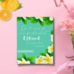 Un journal de prière conçu pour t'aider à grandir dans ta relation avec Dieu. Tu peux expérimenter la puissance transformatrice de Dieu à travers la méditation de sa Parole, et de la Prière !