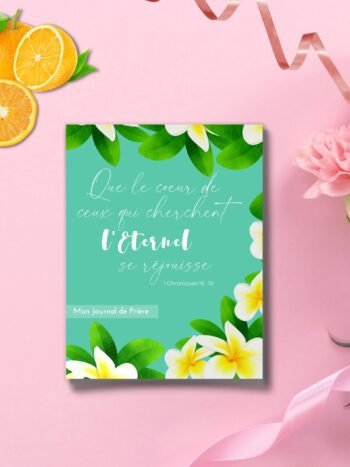 Un journal de prière conçu pour t'aider à grandir dans ta relation avec Dieu. Tu peux expérimenter la puissance transformatrice de Dieu à travers la méditation de sa Parole, et de la Prière !