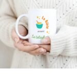 Mug La Bible avant le téléphone - La Page Blanche Mug La Bible avant le téléphone