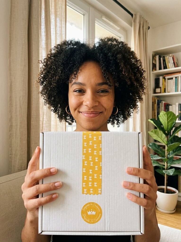 Box Réajuste Ta Couronne idée cadeau pour une amie qui vient de rompre la box réajuste ta couronne.