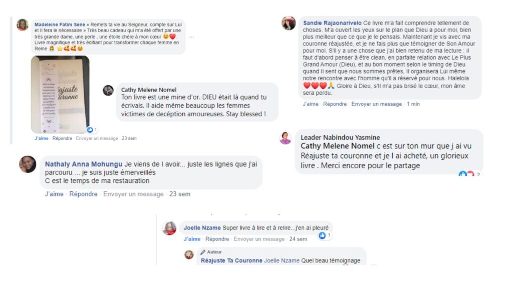 Box Réajuste Ta Couronne témoignage lectrices Réajuste Ta Couronne.