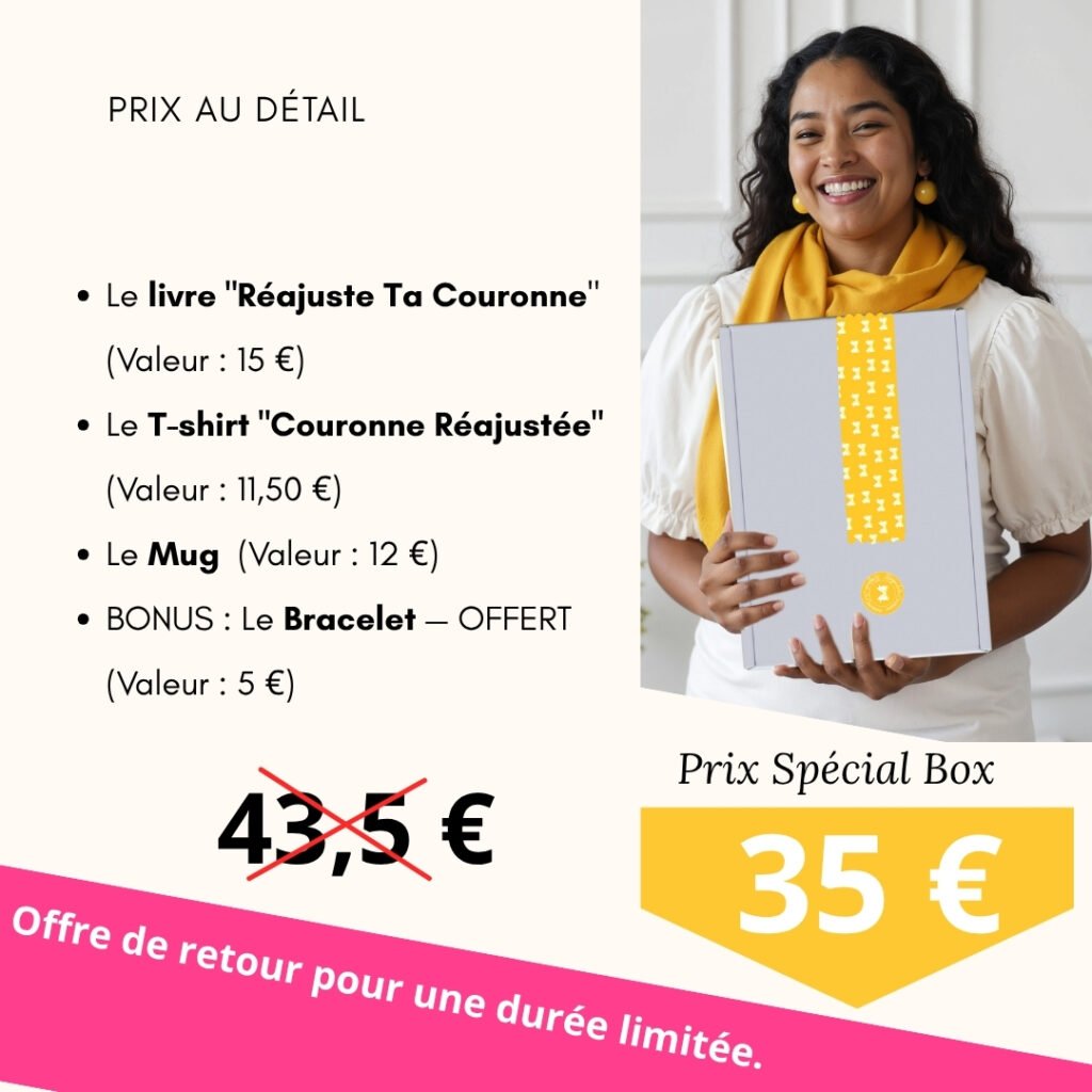 Box Réajuste Ta Couronne box cadeau reajuste ta couronne